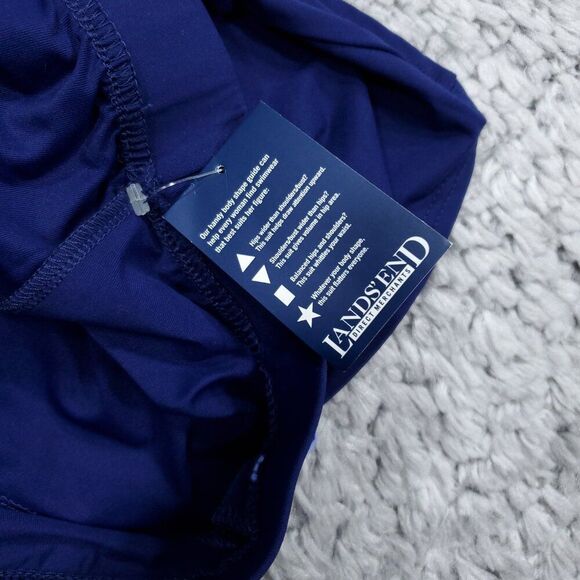 SKIRT ONLY Land's End Beach Living Separates Blue Swim Skirt Size Large - Picture 6 of 9